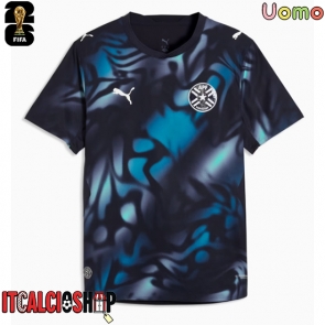 Paraguay Seconda Maglia Mondiali 2026 Manica Corta